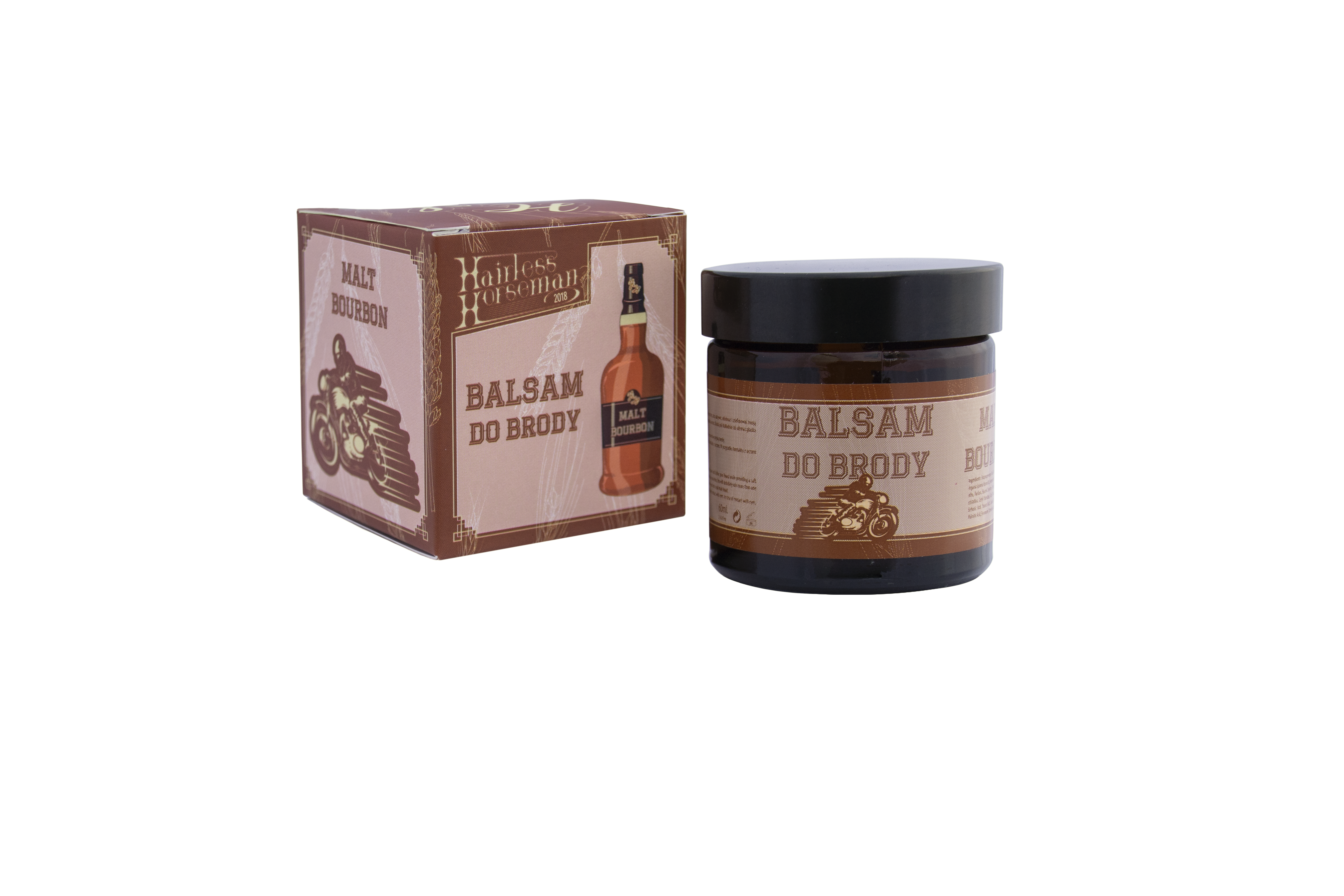 Hairless Horseman Balsam do brody Malt Bourbon – BEARD BALM MALT BOURBON
