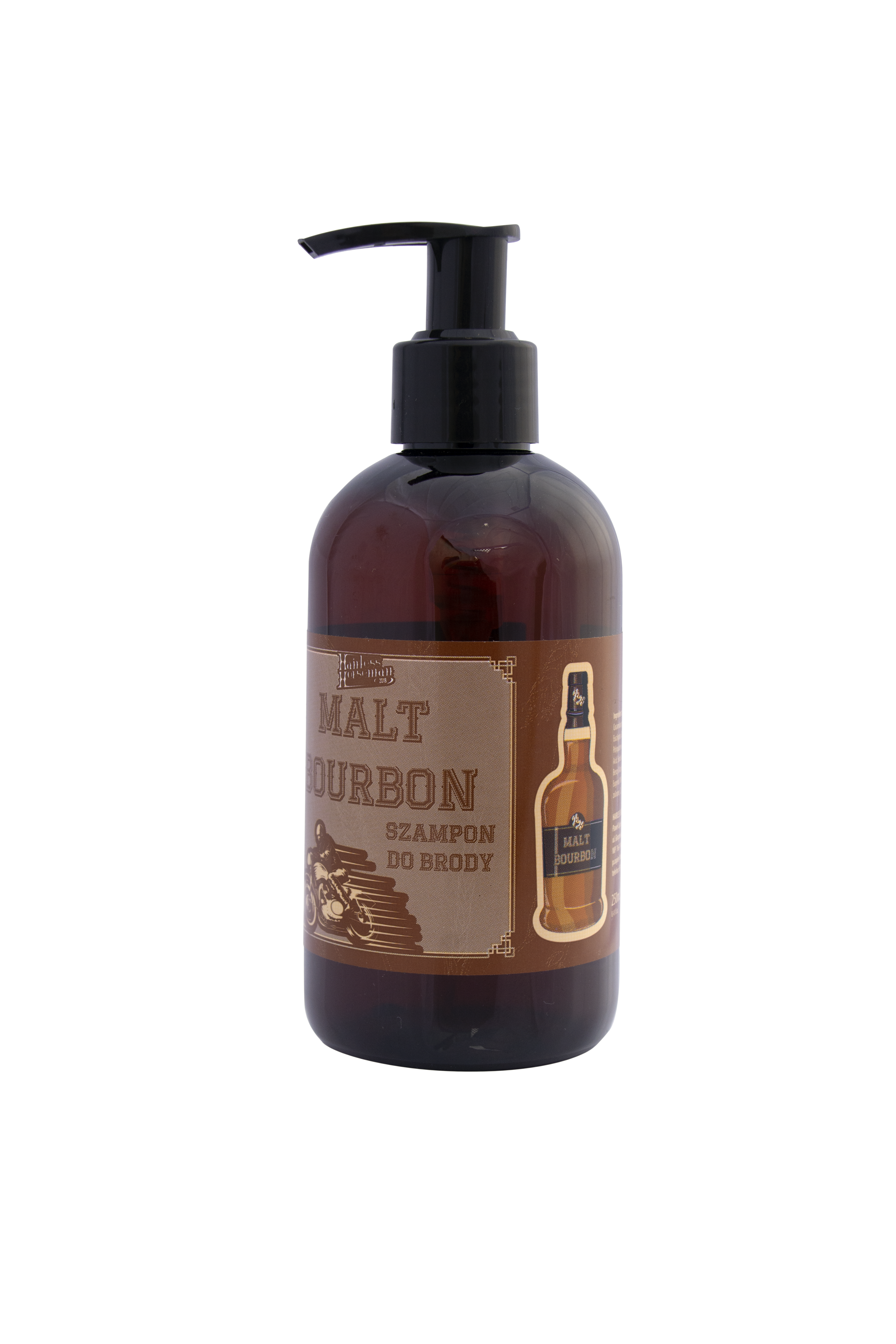 Hairless Horseman Szampon do brody Malt Bourbon – BEARD SHAMPOO MALT BOURBON