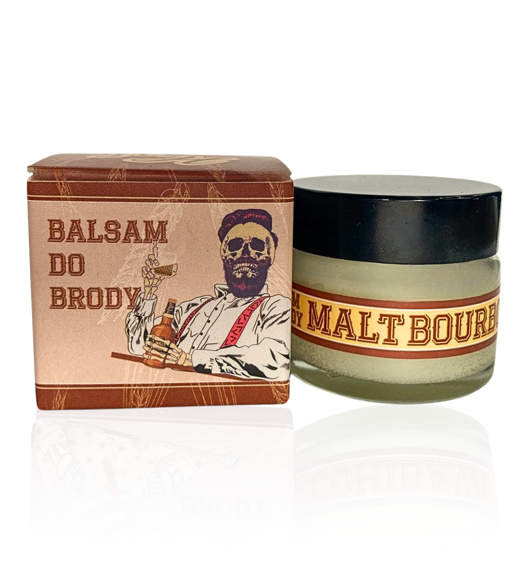 Zestaw Hairless Horseman - Balsam do brody BOURBON + COHIBA WOOD 20ml - obrazek 5